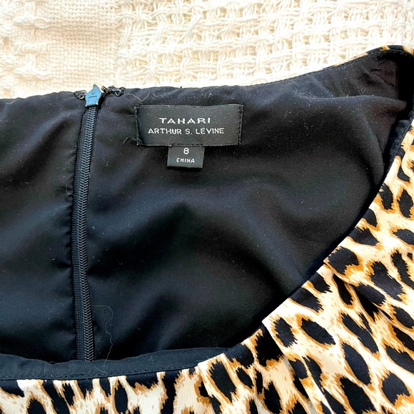 TAHARI ARTHUR S. LEVINE LEOPARD PRINT - Picture 4 of 4